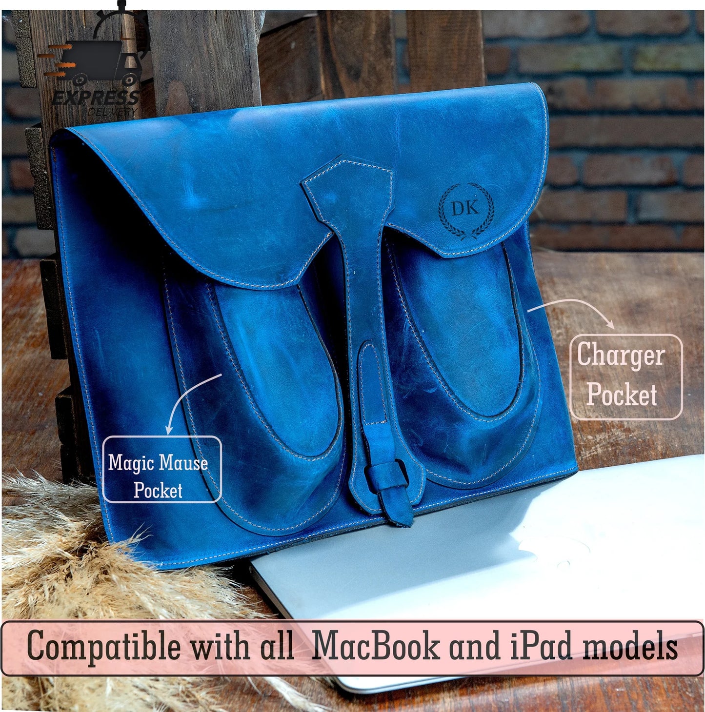 Macbook-İpad Deri Kılıf