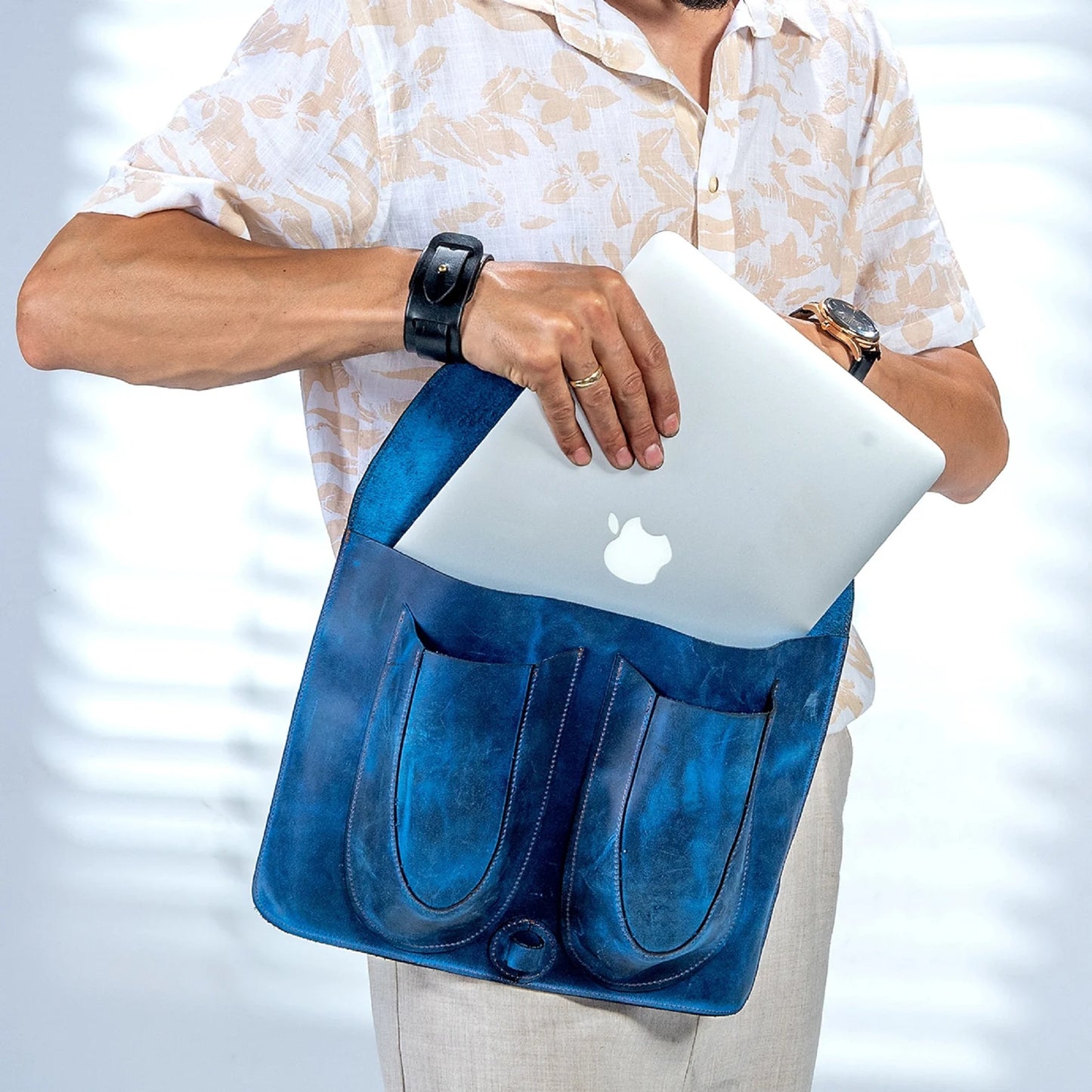 Macbook-İpad Deri Kılıf