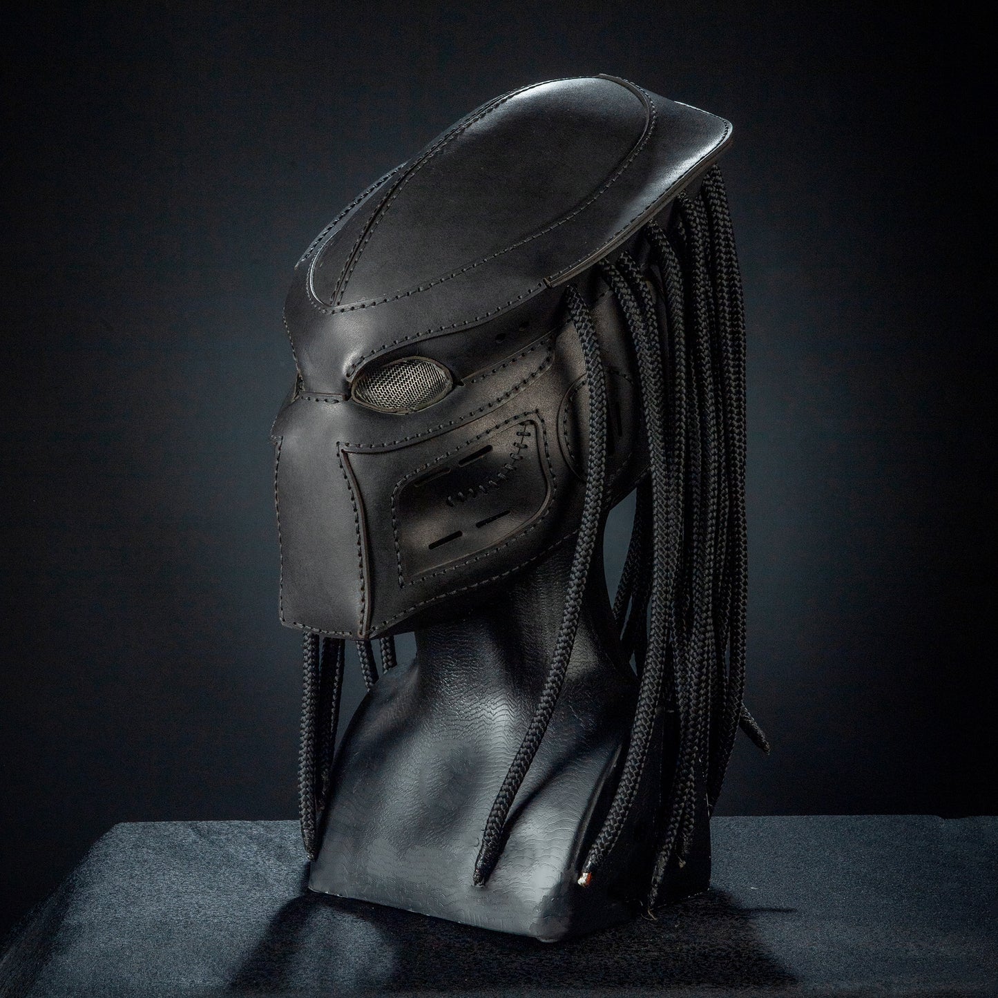 Pradator Mask - Giyilebilir Deri SteamPunk Maske