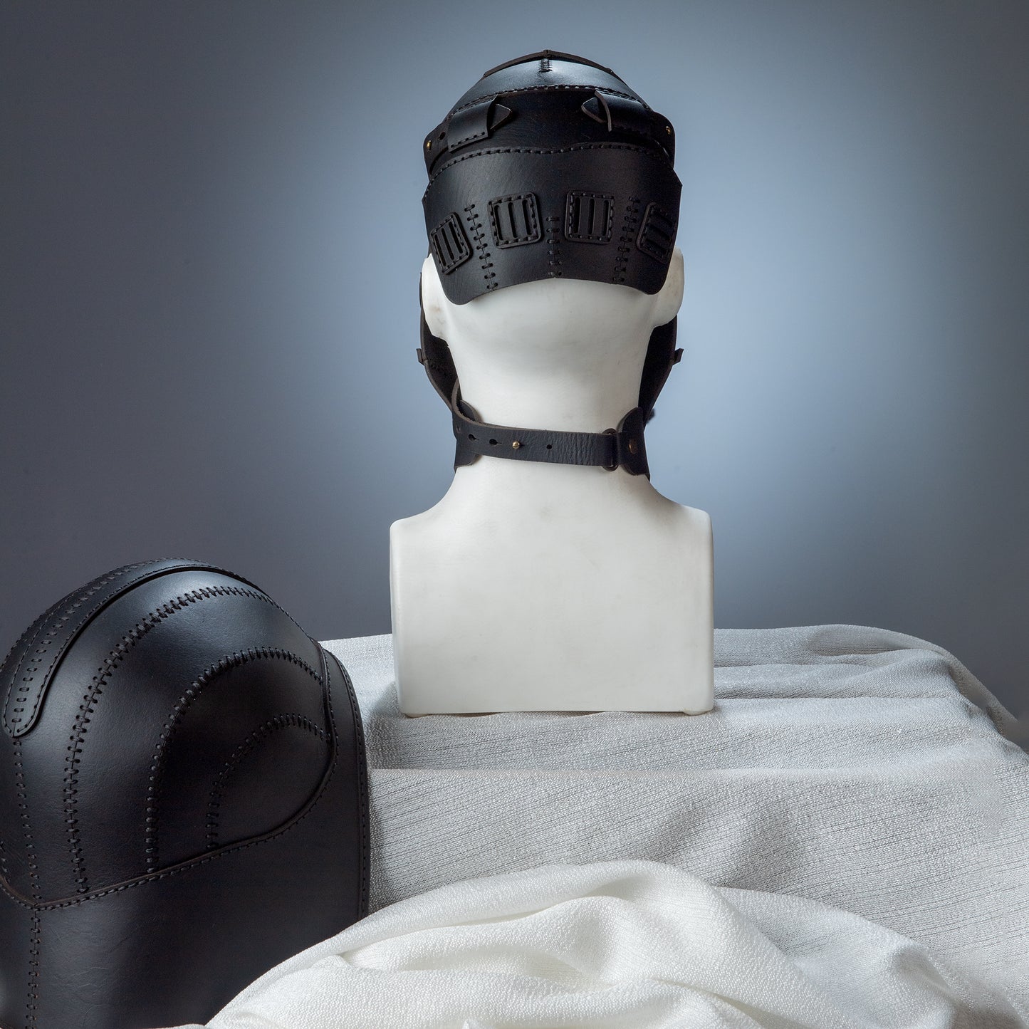 Darth Vader Mask- Star Wars Kostüm - Fonksiyonel Gerçek Deri Maske