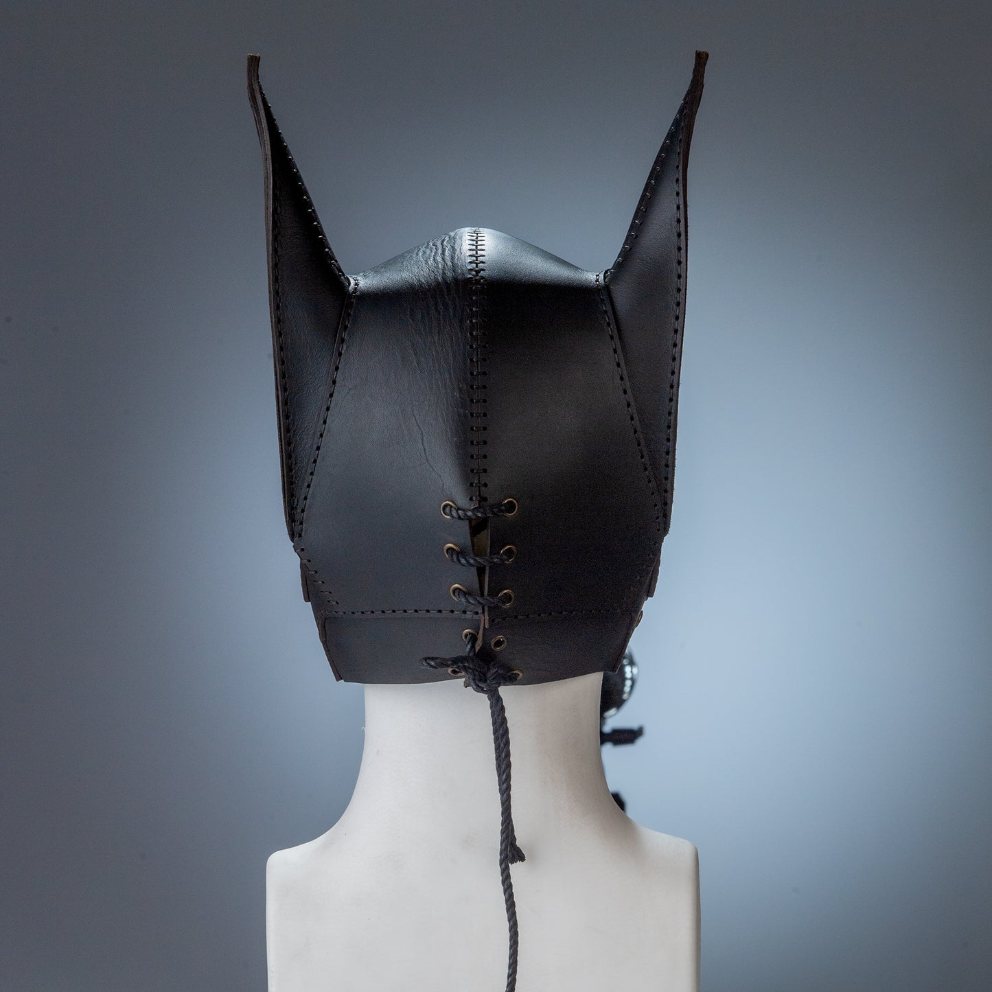 Batman Mask - Giyilebilir Gerçek Deri Kostüm
