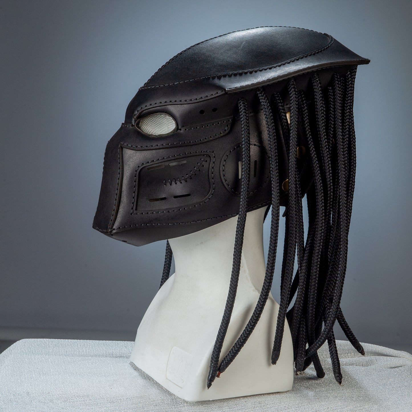 Pradator Mask - Giyilebilir Deri SteamPunk Maske