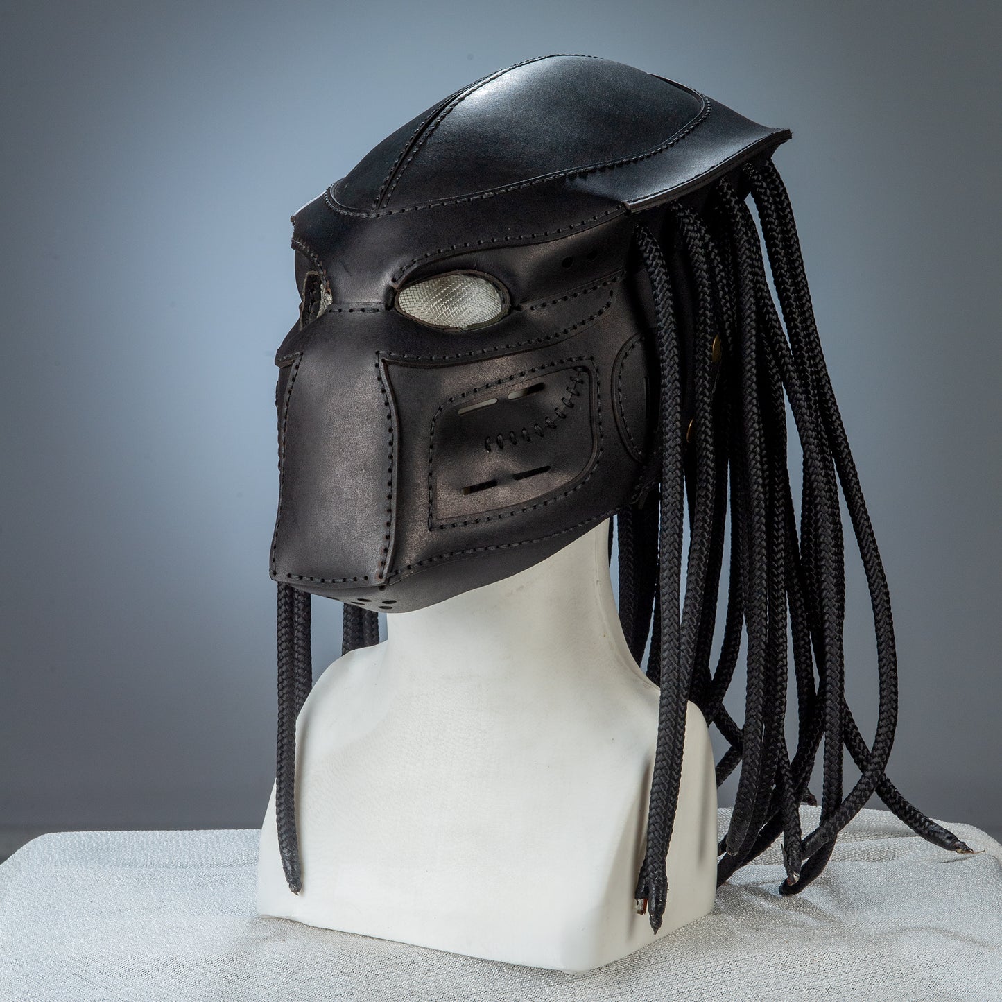 Pradator Mask - Giyilebilir Deri SteamPunk Maske