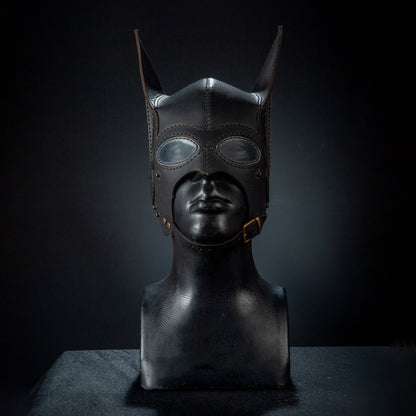 Batman Mask -  Giyilebilir  Gerçek Deri Kostüm