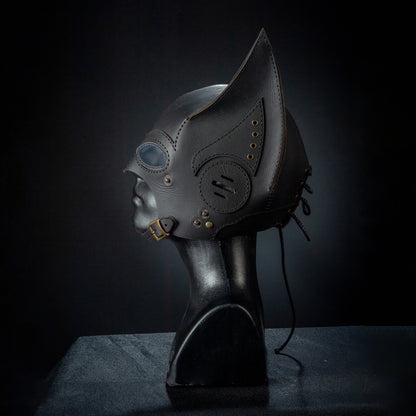 Batman Mask -  Giyilebilir  Gerçek Deri Kostüm