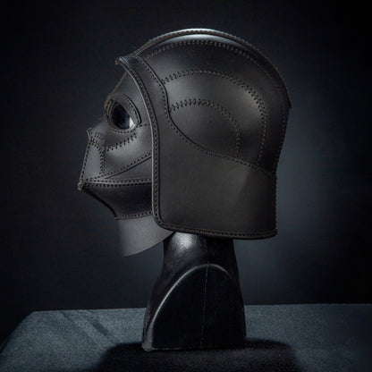 Darth Vader Mask- Star Wars Kostüm - Fonksiyonel Gerçek Deri Maske