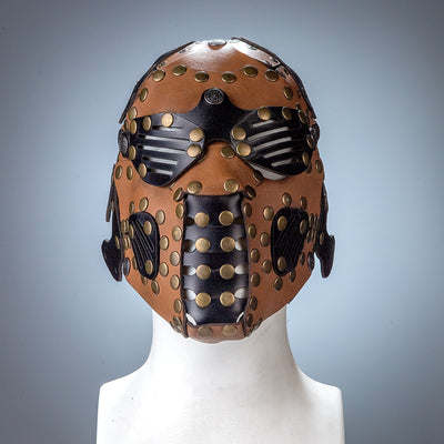 DeatRow- Giyilebilir Gerçek Deri Maske