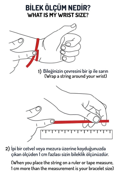 Pirinç Tokalı Tasarım Bileklik